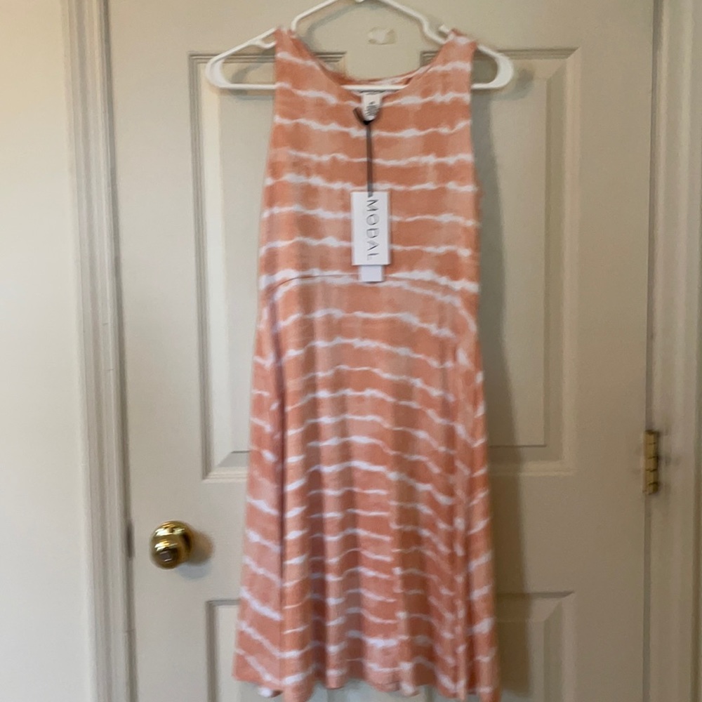 Workshop Coral Tie Dyed Dress 🏝🩴